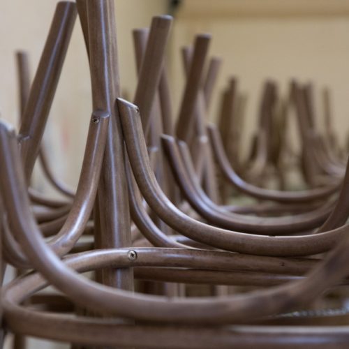 Polishing Chairs - A Swansbury Woodfinishing